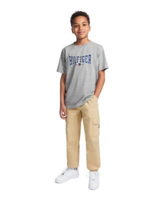 Boys' 8-20 Logo Cargo Jogger Pants