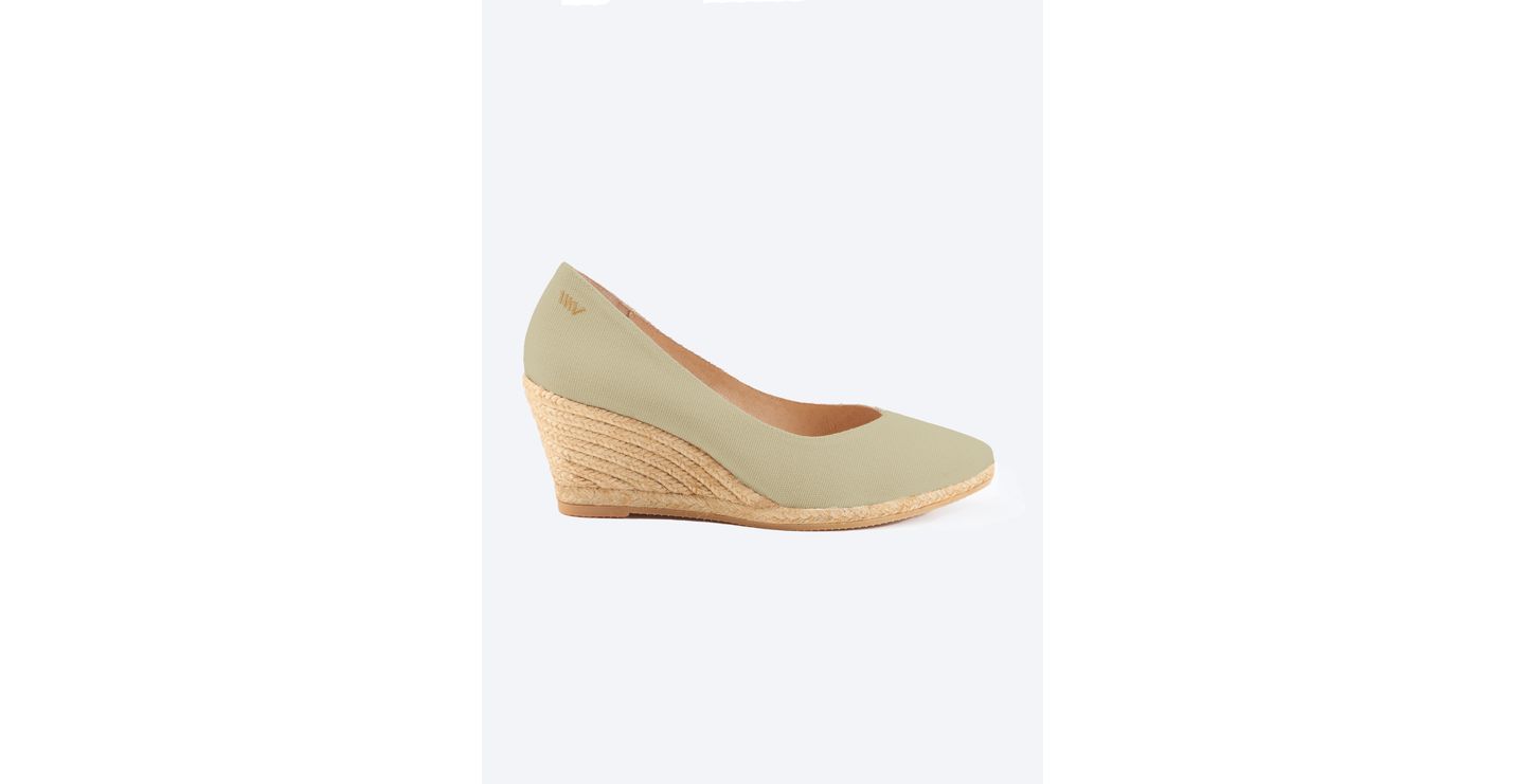 Женские сандалии VISCATA Roses Archive Canvas Sand Espadrilles, цвет: Чёрный — фото 3