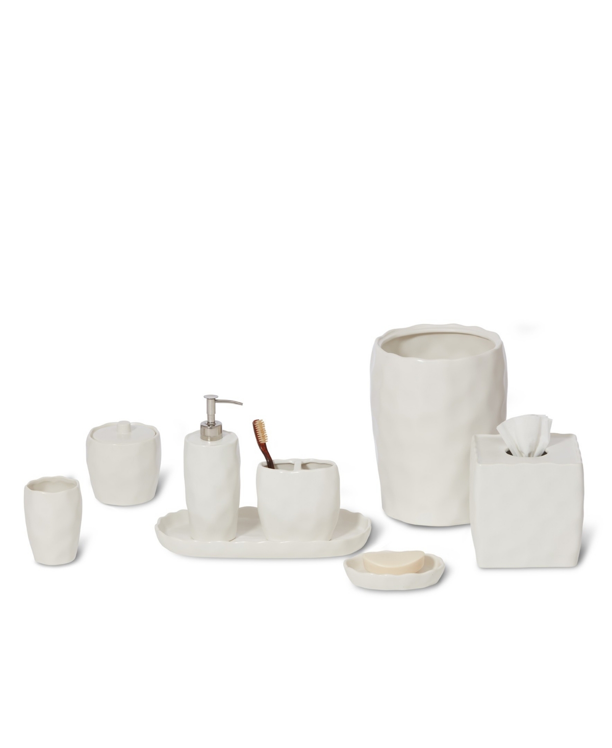 Roselli Trading Company French Impressions -Piece Bath Accessory Set
