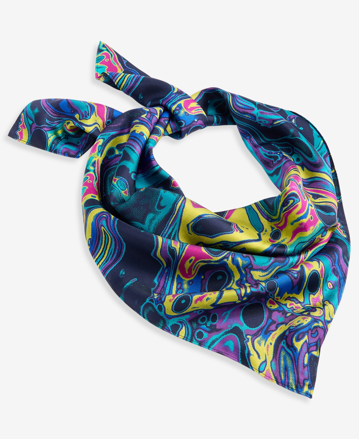 Lapointe X Macy's Women's Silk Printed Square Scarf, Macy's Exclusive