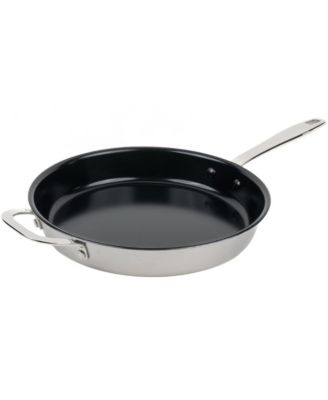 Maestro Stainless Steel Ceramic Nonstick Frying Pan