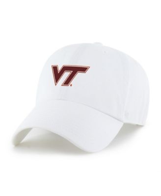 Men's White Virginia Tech Hokies Americana Heritage Clean Up Adjustable Hat