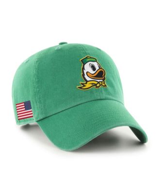 Men's Green Oregon Ducks Americana Heritage Clean Up Adjustable Hat