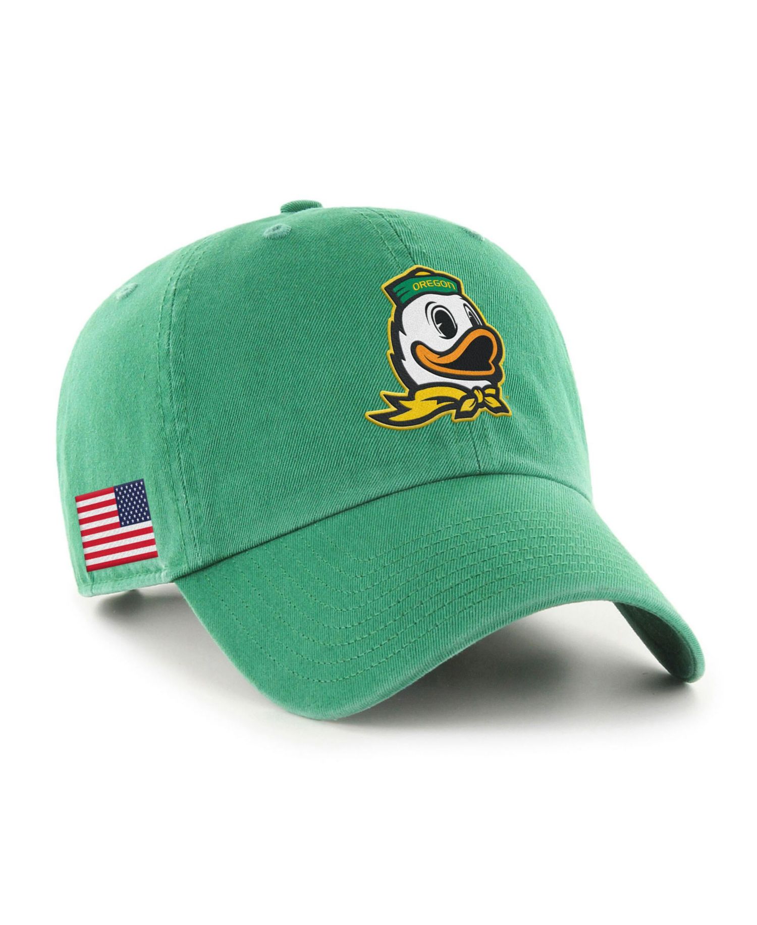 Men's Green Oregon Ducks Americana Heritage Clean Up Adjustable Hat