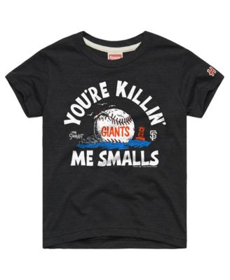 Big Boys and Girls Charcoal San Francisco Giants x The Sandlot Tri-Blend T-Shirt