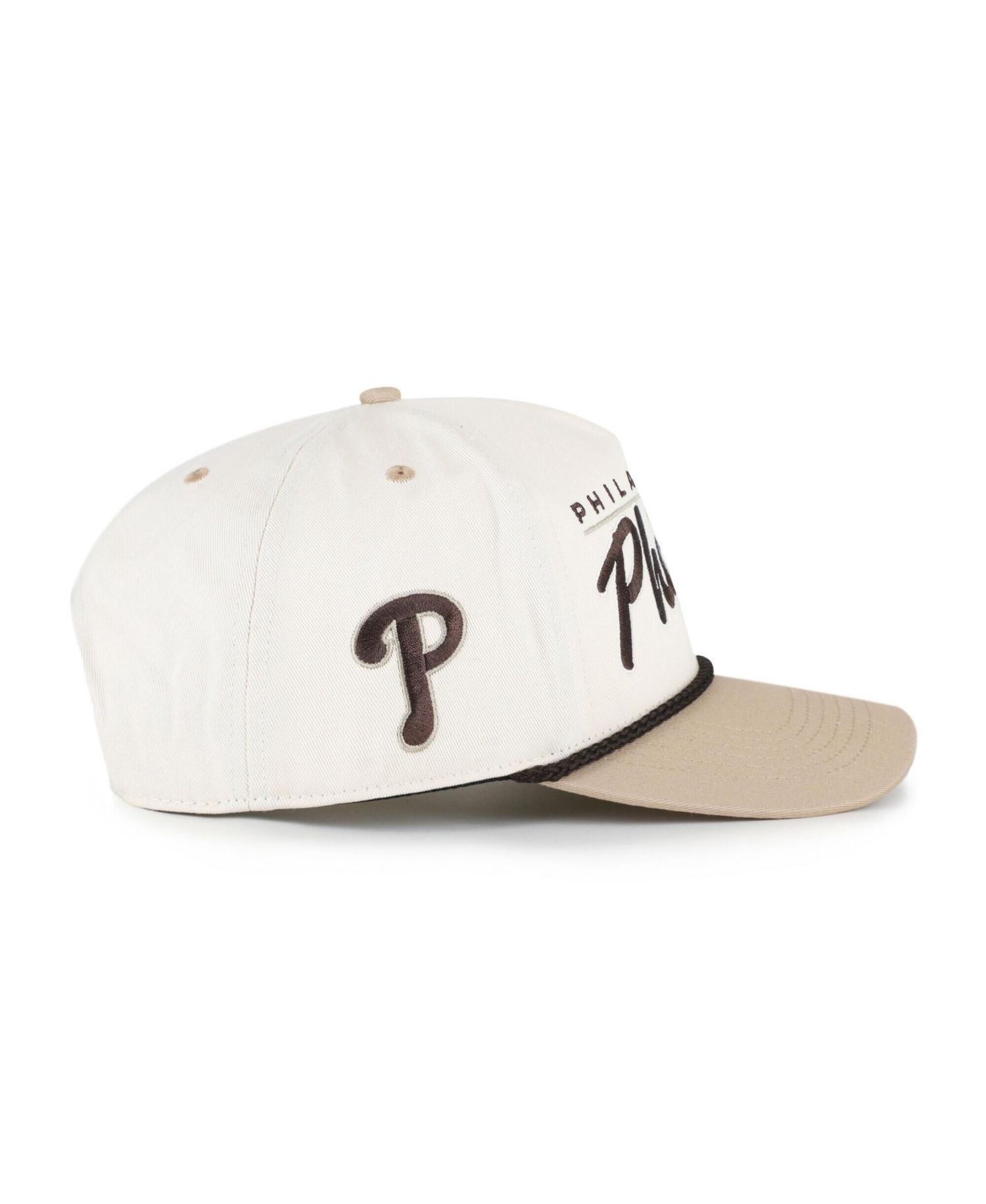 Men's Natural/Tan Philadelphia Phillies Neutral Terrain Hitch Rope Adjustable Hat