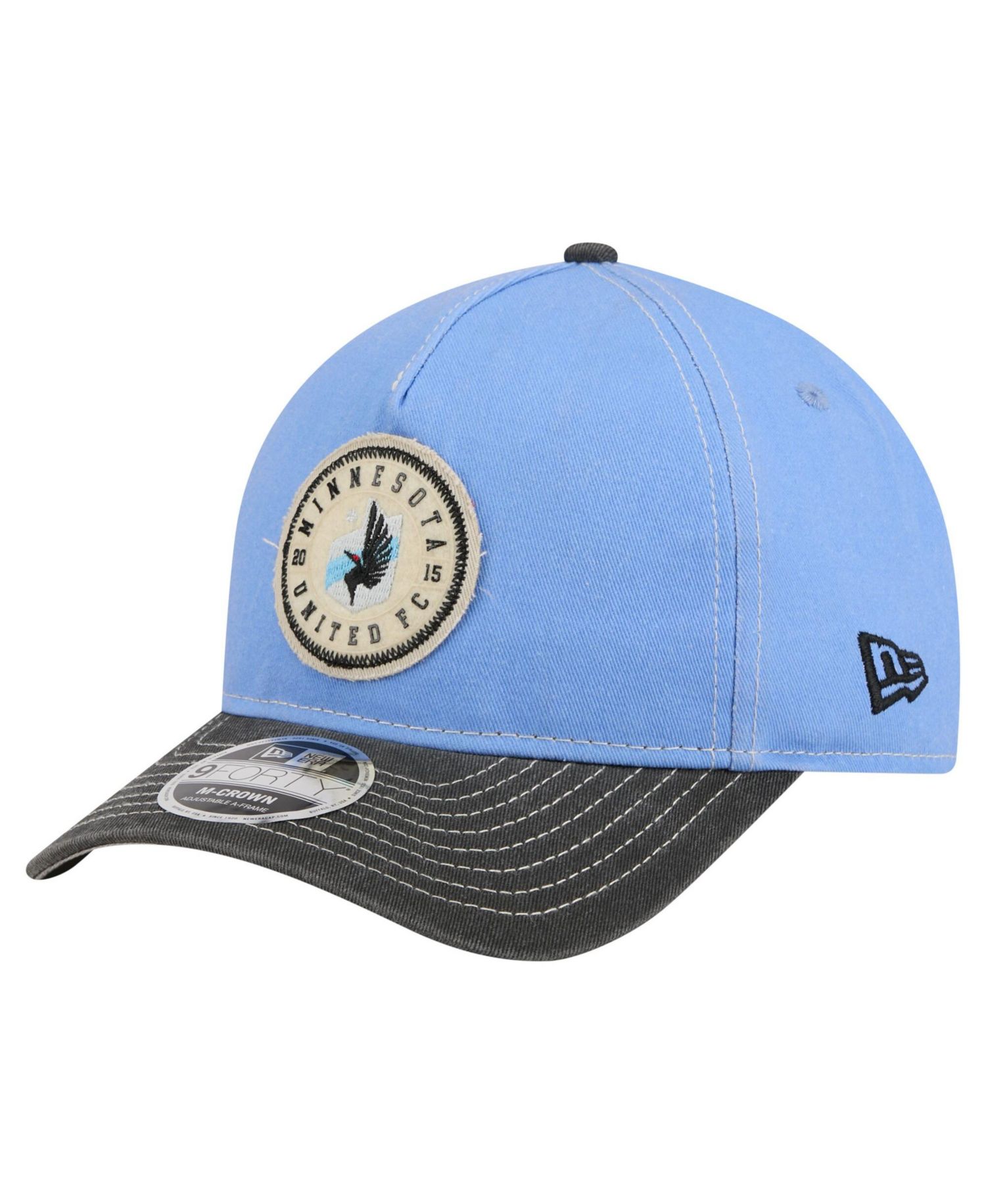 Men's Light Blue Minnesota United FC Jersey Hook 9FORTY Adjustable Hat