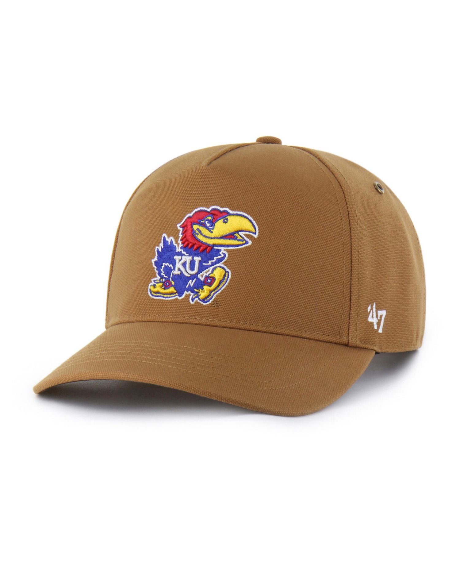Men's and Women's Carhartt x Brown Kansas Jayhawks Hitch Adjustable Hat
