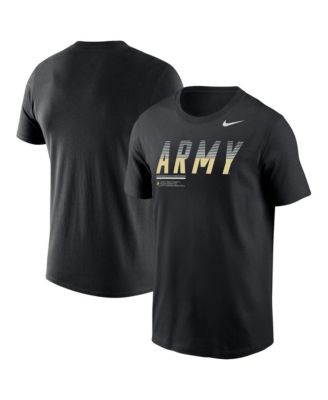 Men's Black Army Black Knights 2026 Sideline Wordmark Legend Dri-FIT T-Shirt