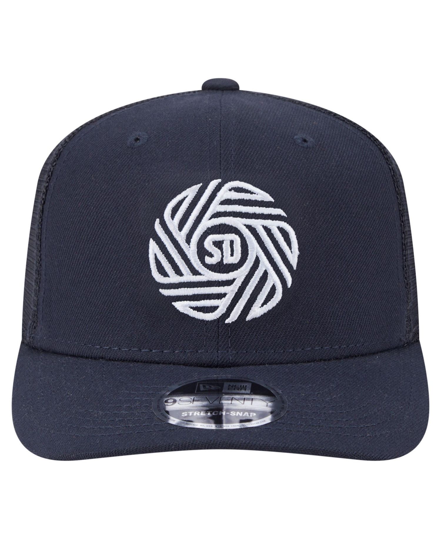Men's Navy San Diego FC Jersey Hook 9SEVENTY Adjustable Hat