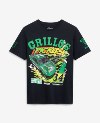 Men's Motorsports Black Todd Gilliland 34 Grillo's Pickles T-Shirt