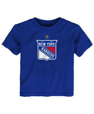 Baby Boys and Girls Blue New York Rangers Primary Logo T-Shirt