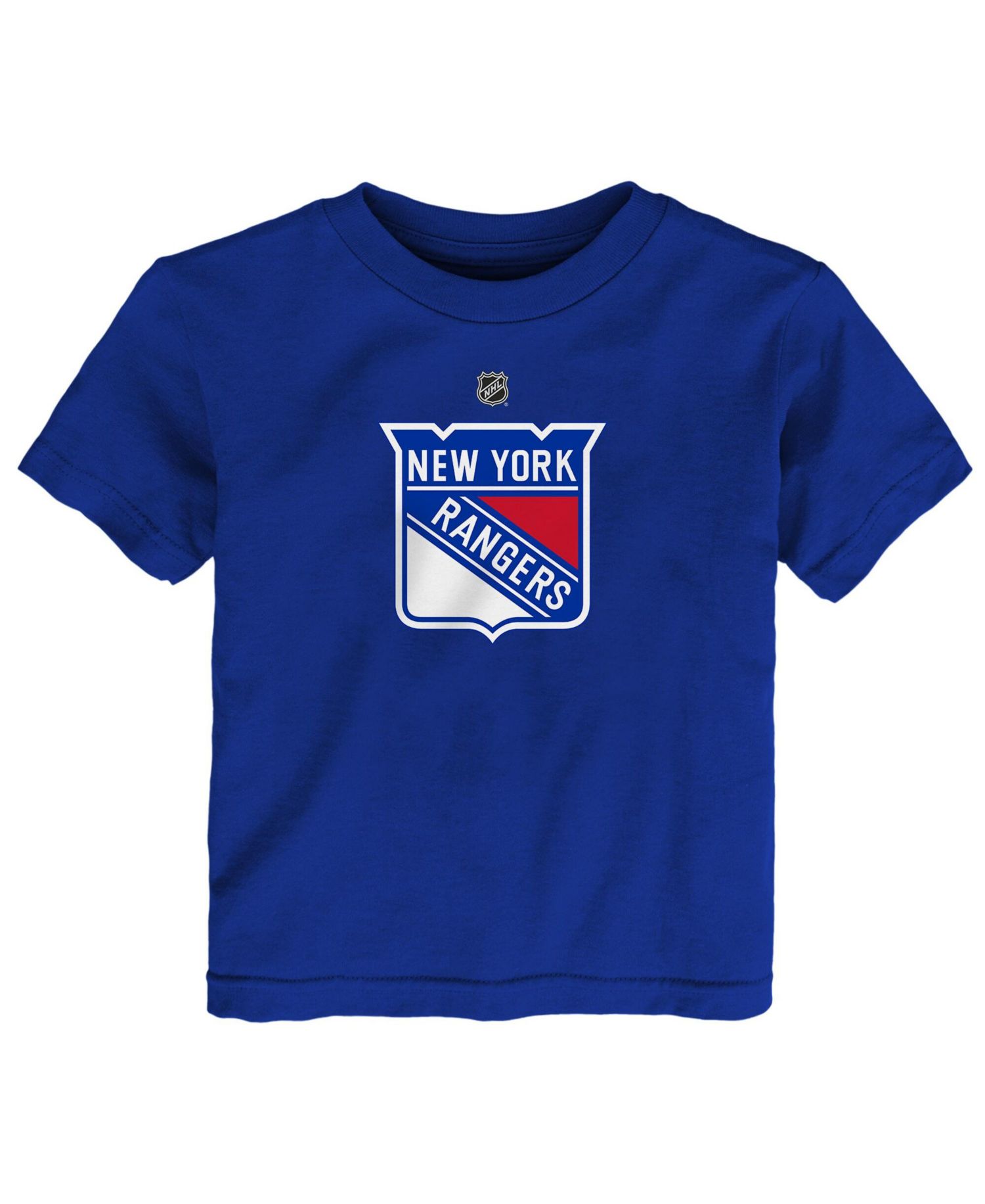 Baby Boys and Girls Blue New York Rangers Primary Logo T-Shirt