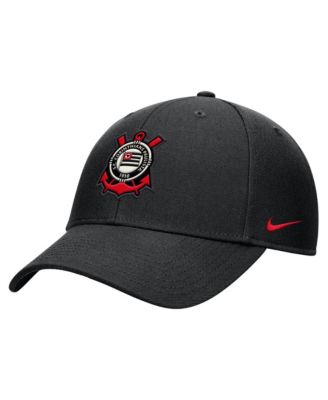 Men's Black Corinthians Rise Adjustable Hat