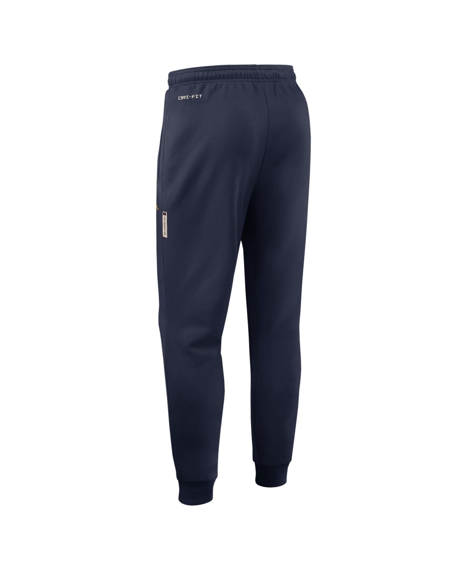 Men's Navy Michigan Wolverines 2026 Sideline Standard Issue Dri-FIT Taper Pants
