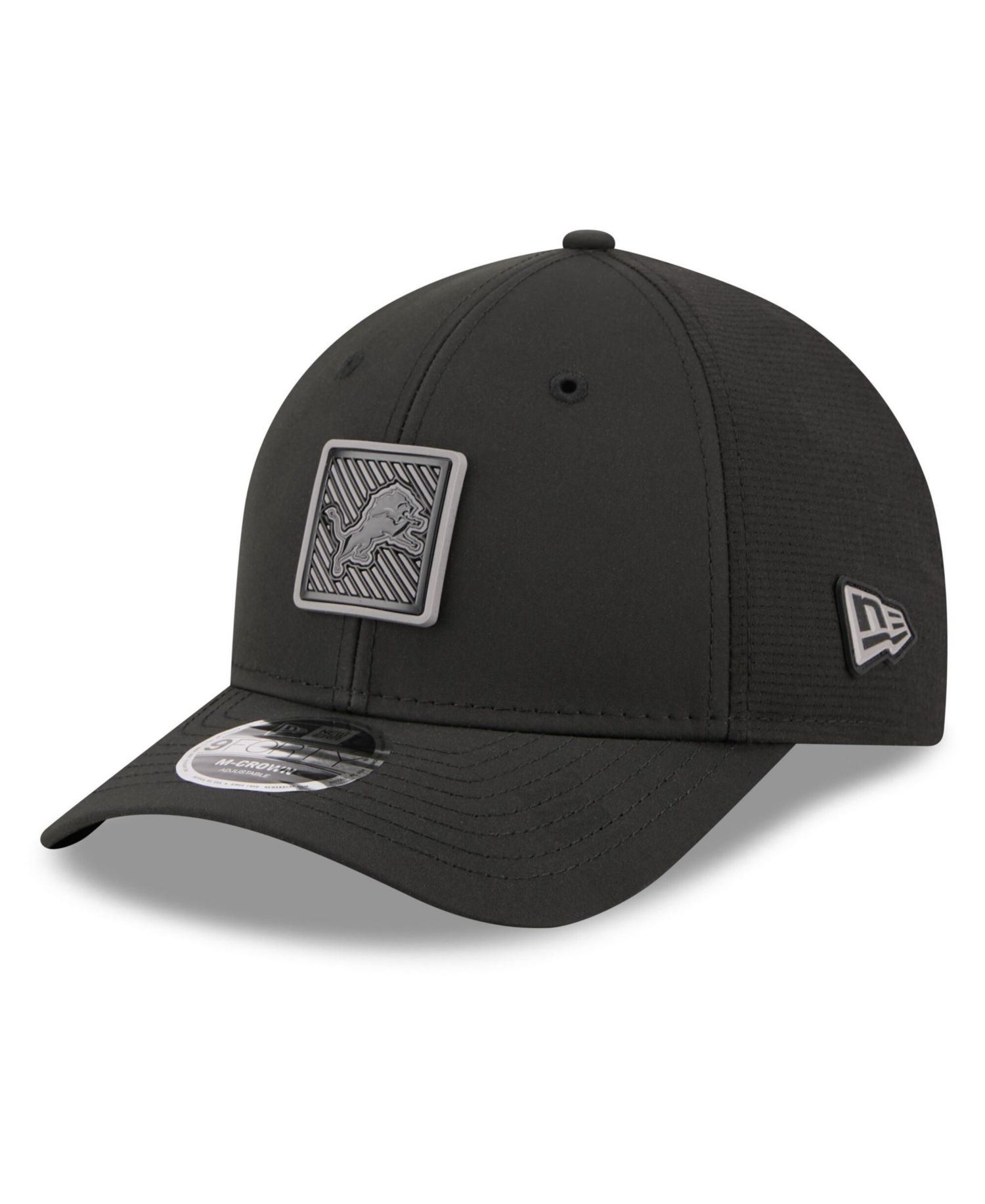 Men's Black Detroit Lions 2026 NFL Training Camp 9FORTY Adjustable Hat