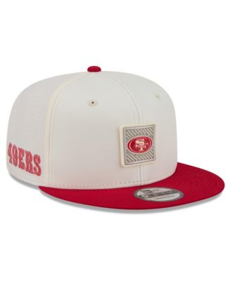 Men's Cream/Scarlet San Francisco 49ers 2026 NFL Training Camp 9FIFTY Snapback Hat