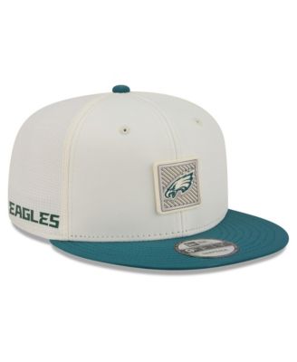 Men's Cream/Midnight Green Philadelphia Eagles 2026 NFL Training Camp 9FIFTY Snapback Hat