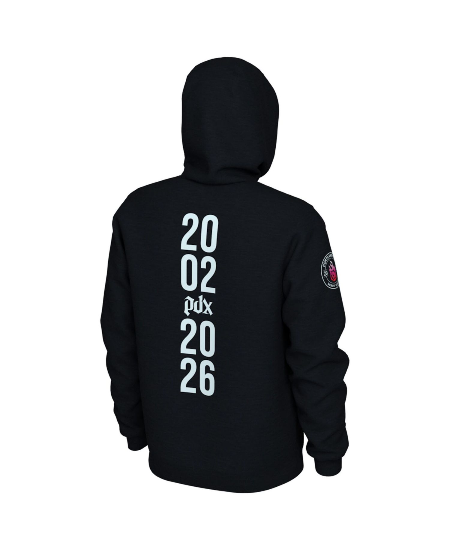 Men's Black Portland Fire Legacy Reignited Hoodie