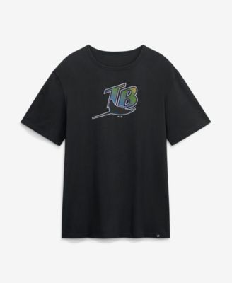 Men's Black Tampa Bay Rays Vintage Logo Legacy T-Shirt