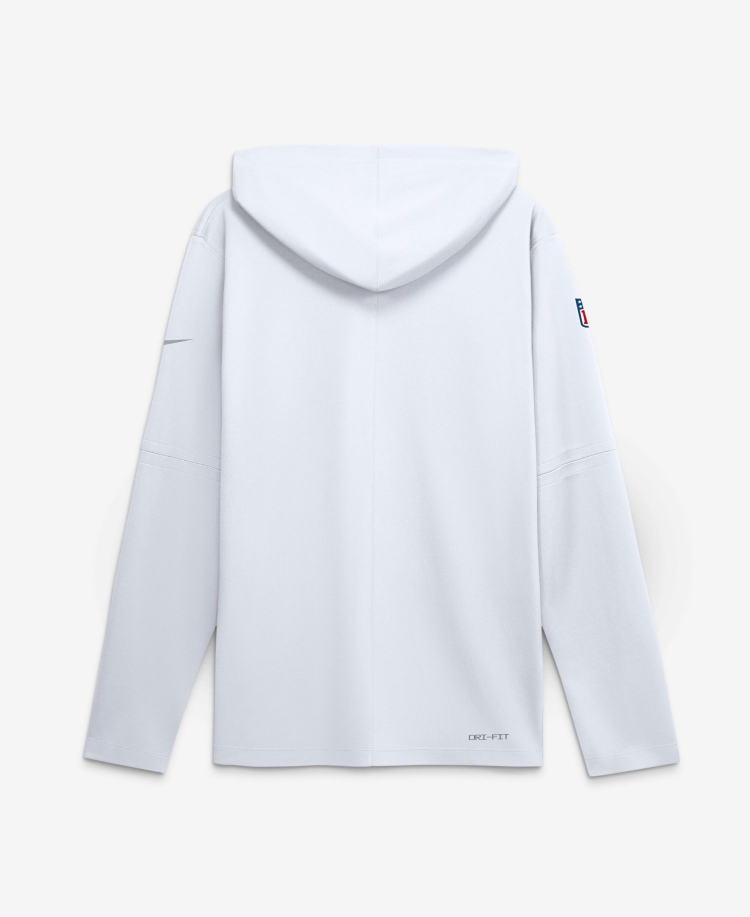 Men's White Cincinnati Bengals Sideline Dri-FIT Long Sleeve Hooded T-Shirt