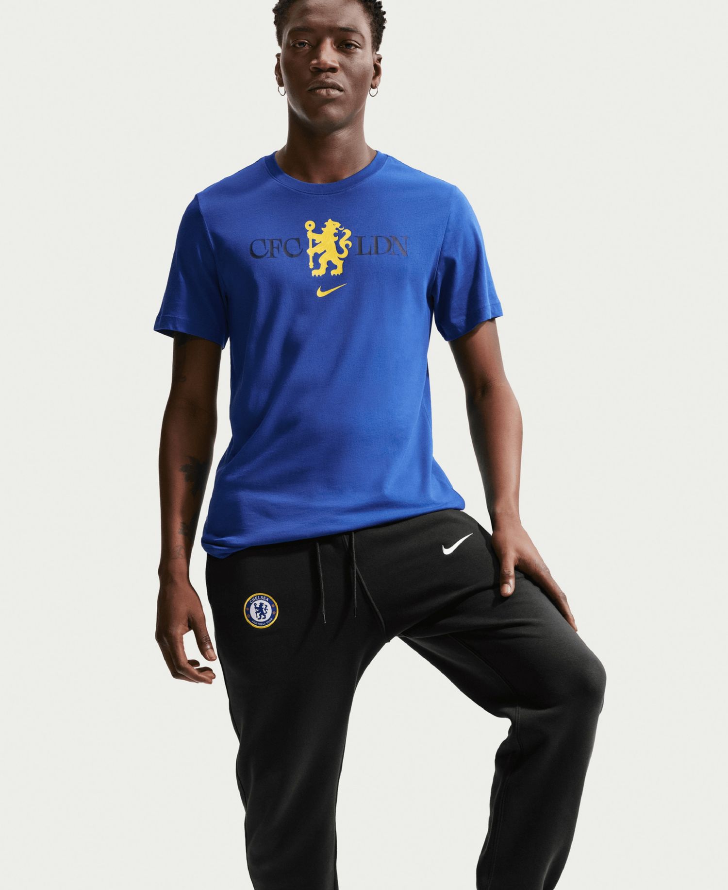 Men's Black Chelsea Club Joggers