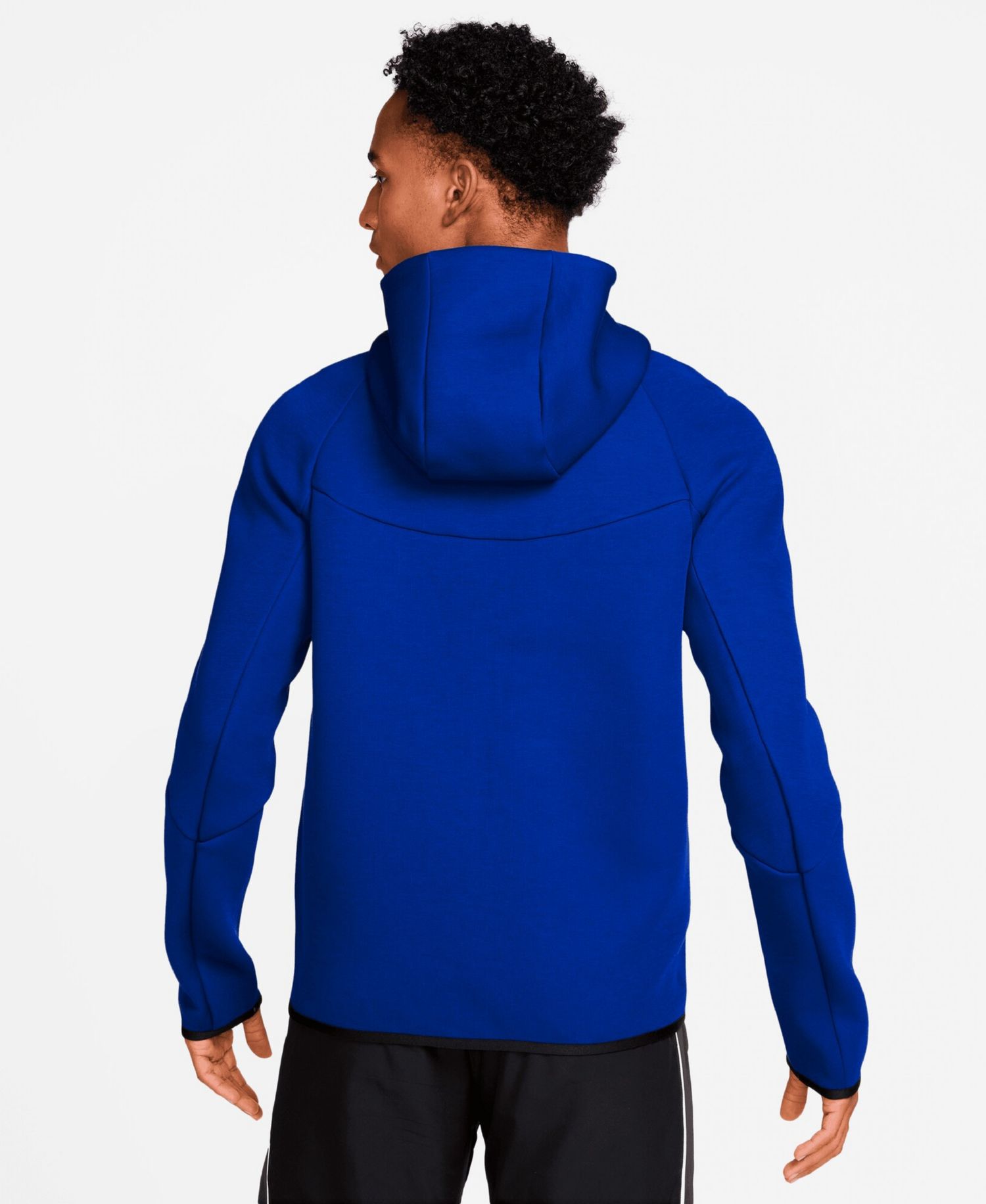Men's Royal Paris Saint-Germain Tech Fleece Windrunner Raglan Full-Zip Hoodie