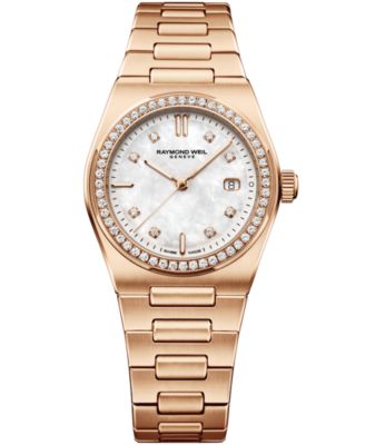 Women's Rose Gold-Tone Stainless Steel Watch 30mm