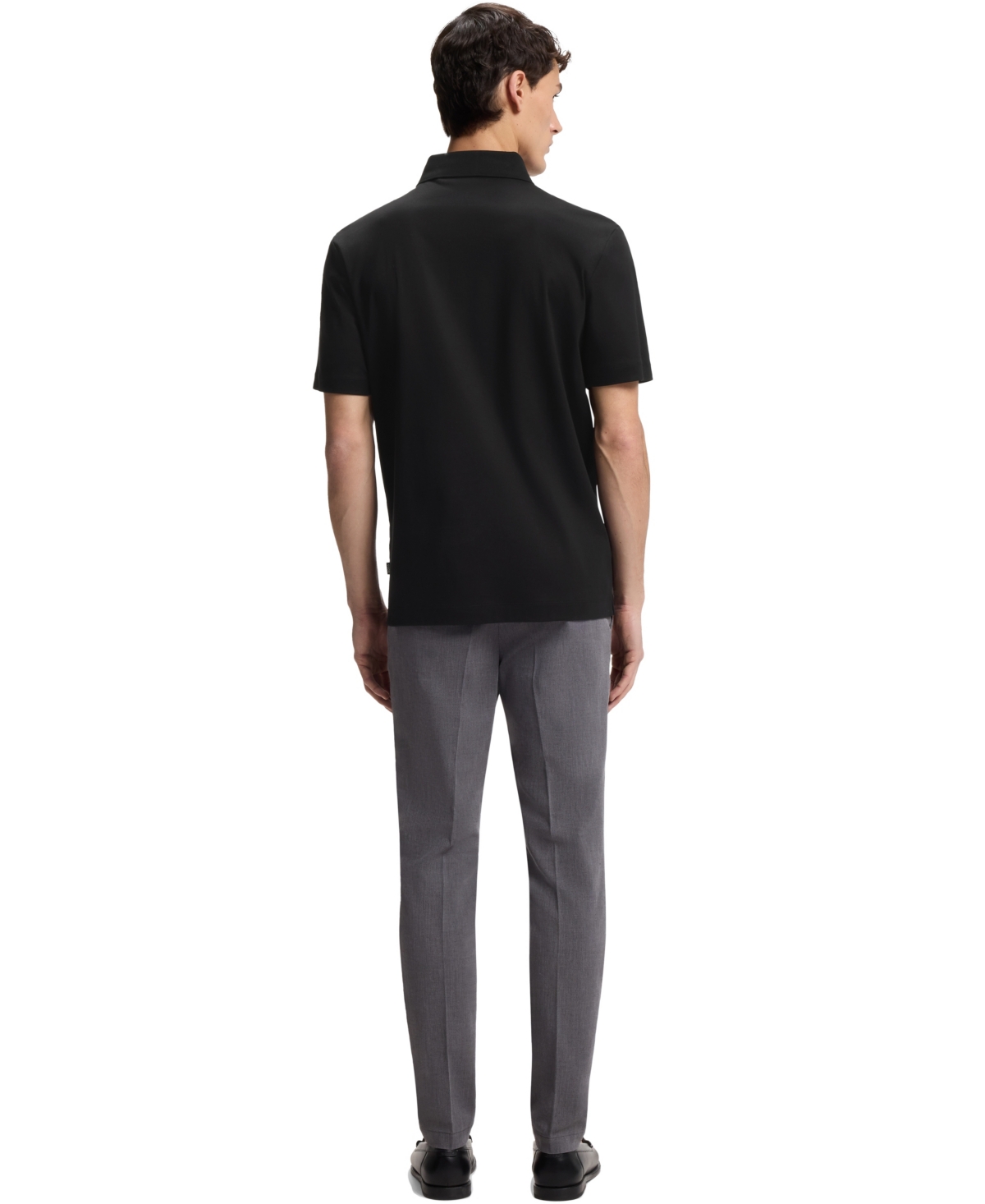 Boss by Hugo Men's Double B Monogram Mercerized-Cotton Polo Shirt