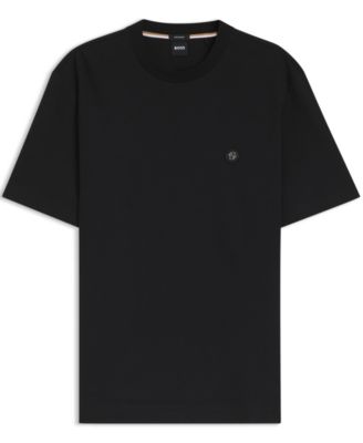 Men's Cotton Monogram Regular-Fit T-Shirt