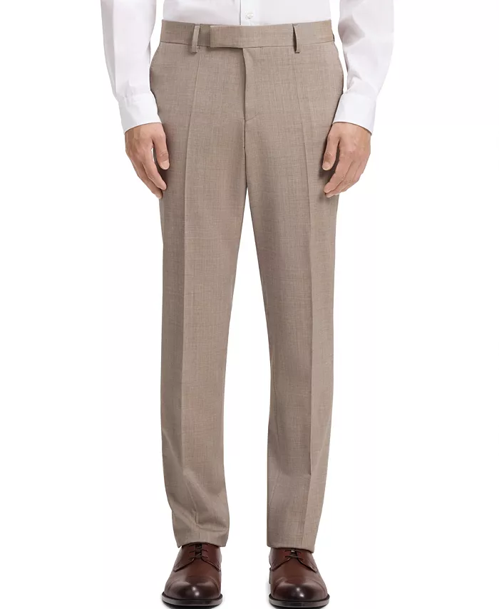 Men's Virgin Wool Two-Piece Slim-Fit Suit - thumbnail 4