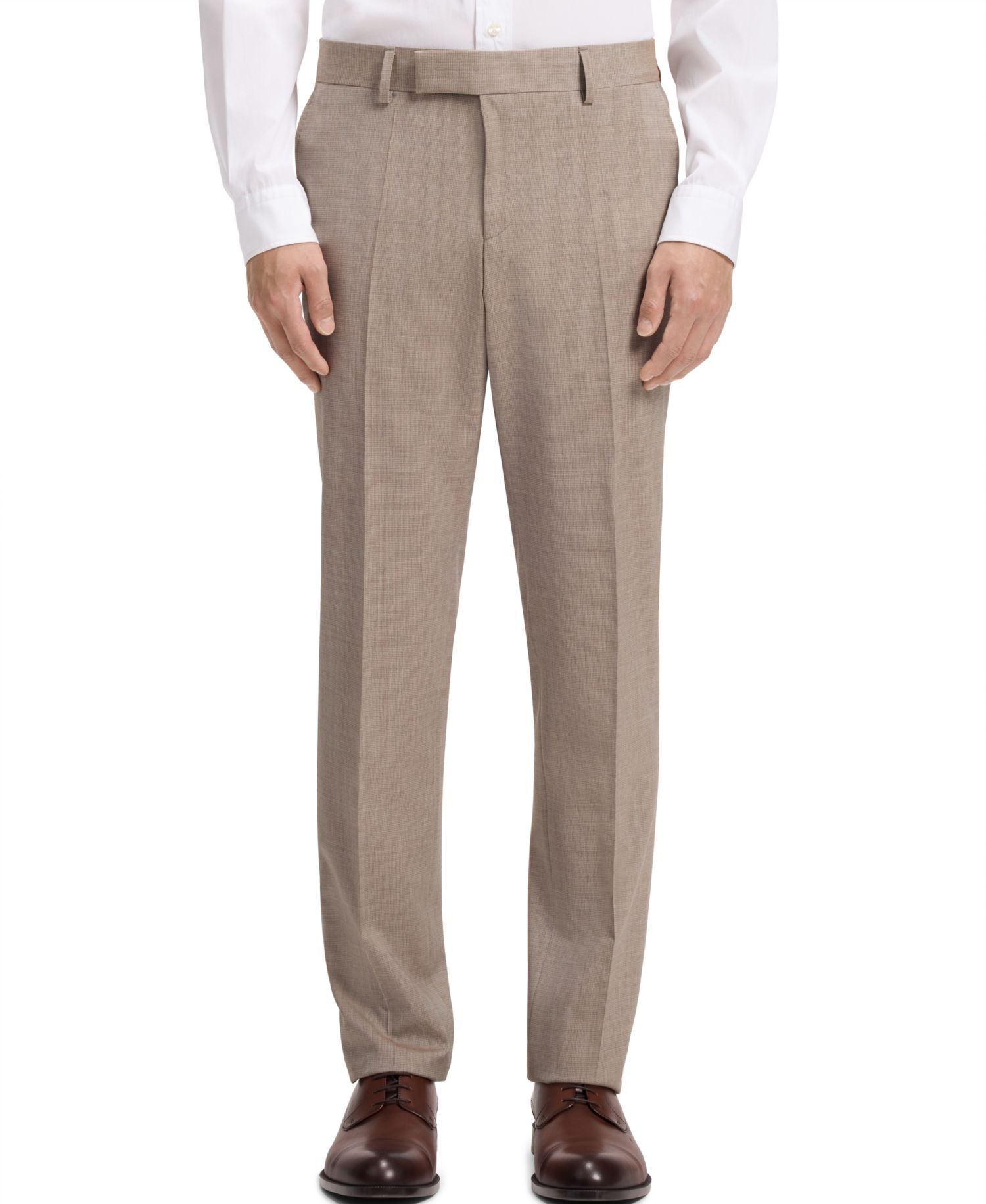 Men's Virgin Wool Two-Piece Slim-Fit Suit
