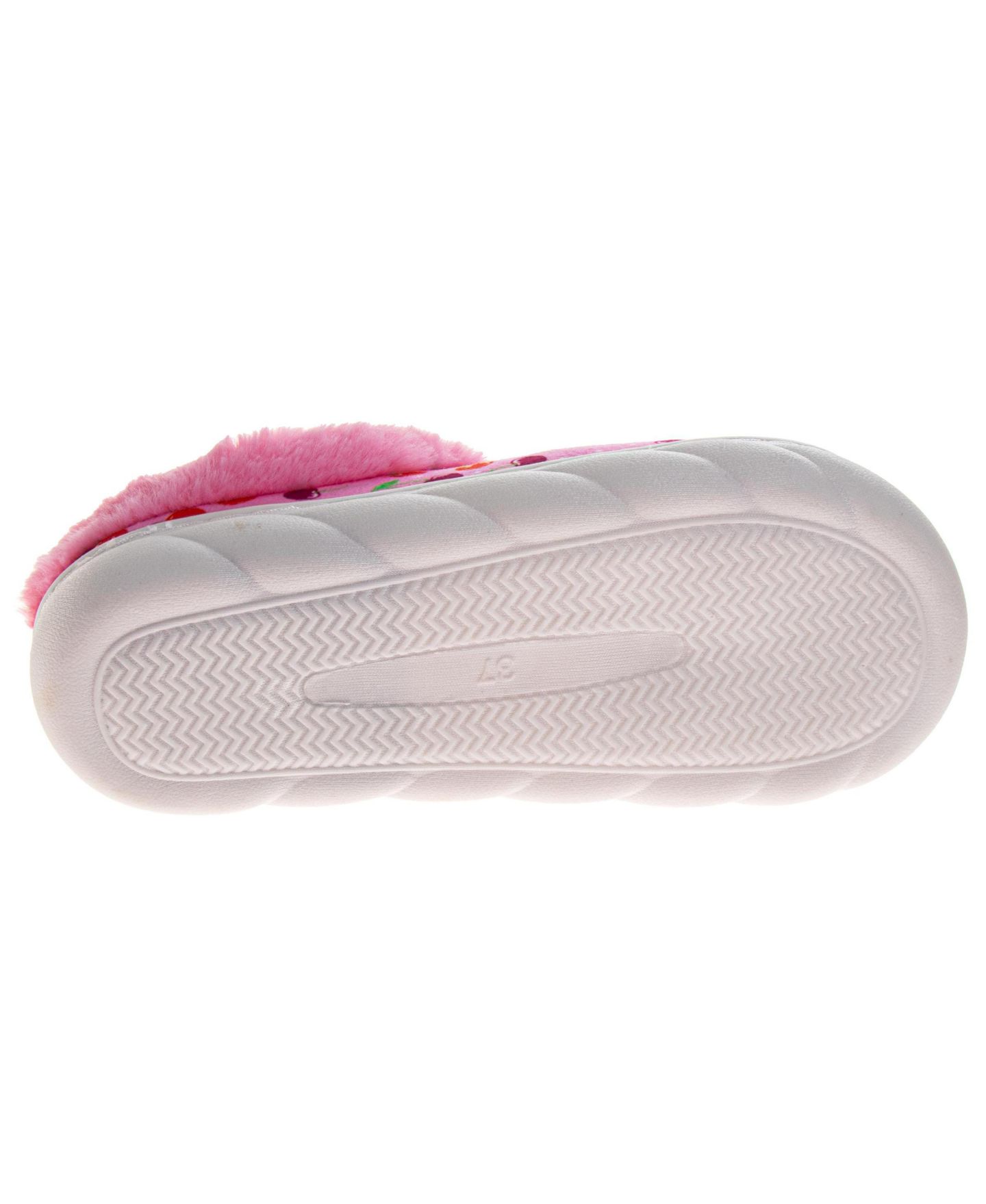 Женские тапочки Josmo Official Licensed Coca Cola Cherry Coke Casual Slippers, цвет: Вишнёвый — фото 6