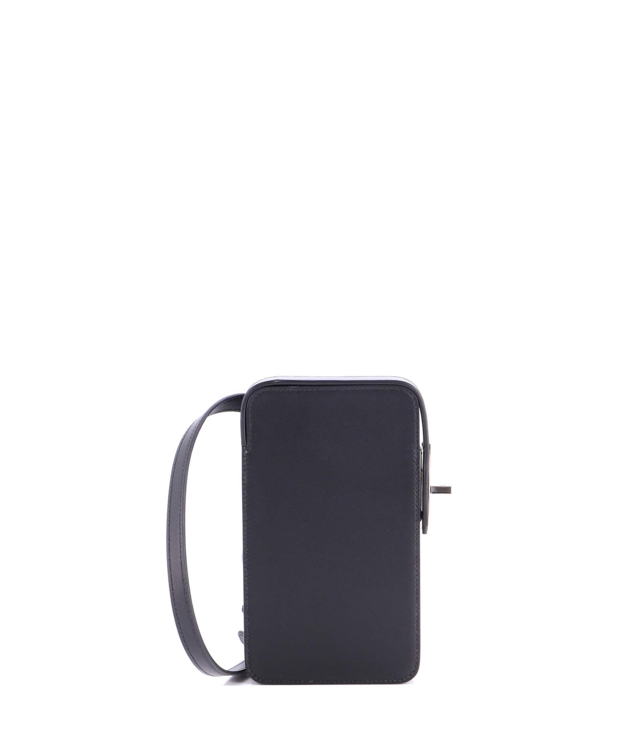 Pre-Owned Hermes Hac a Box Phone Case Tadelakt - Black