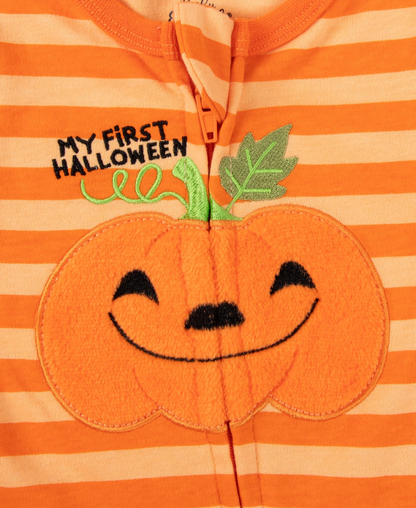 Комплекты Baby Essentials My First Halloween Footie and Hat, 2-Piece Set для малышей, цвет: Оранжевый — фото 3