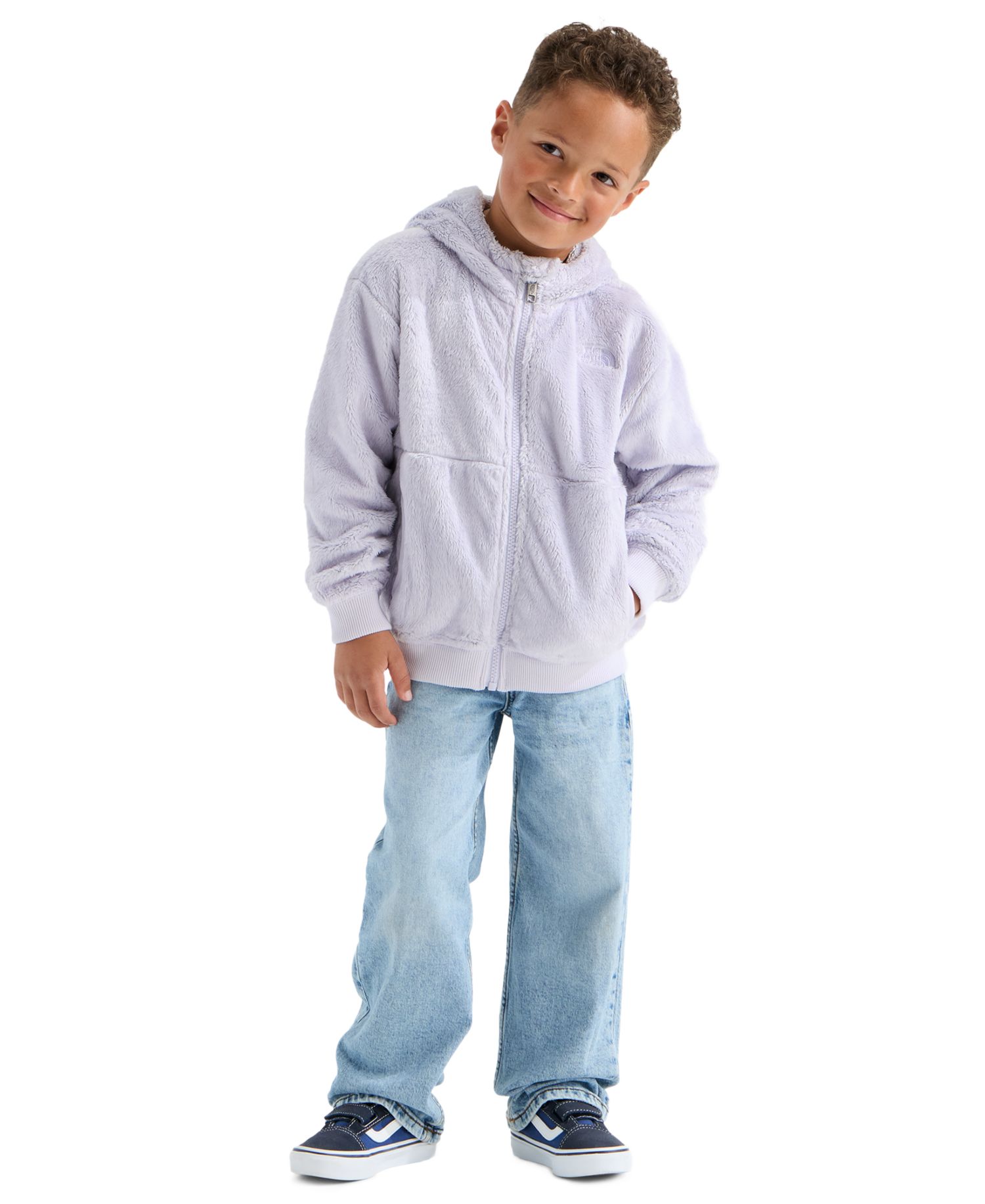 Boys' and Girls' 2T-7 Osito Reversible Full-Zip Hooded Fleece Jacket
