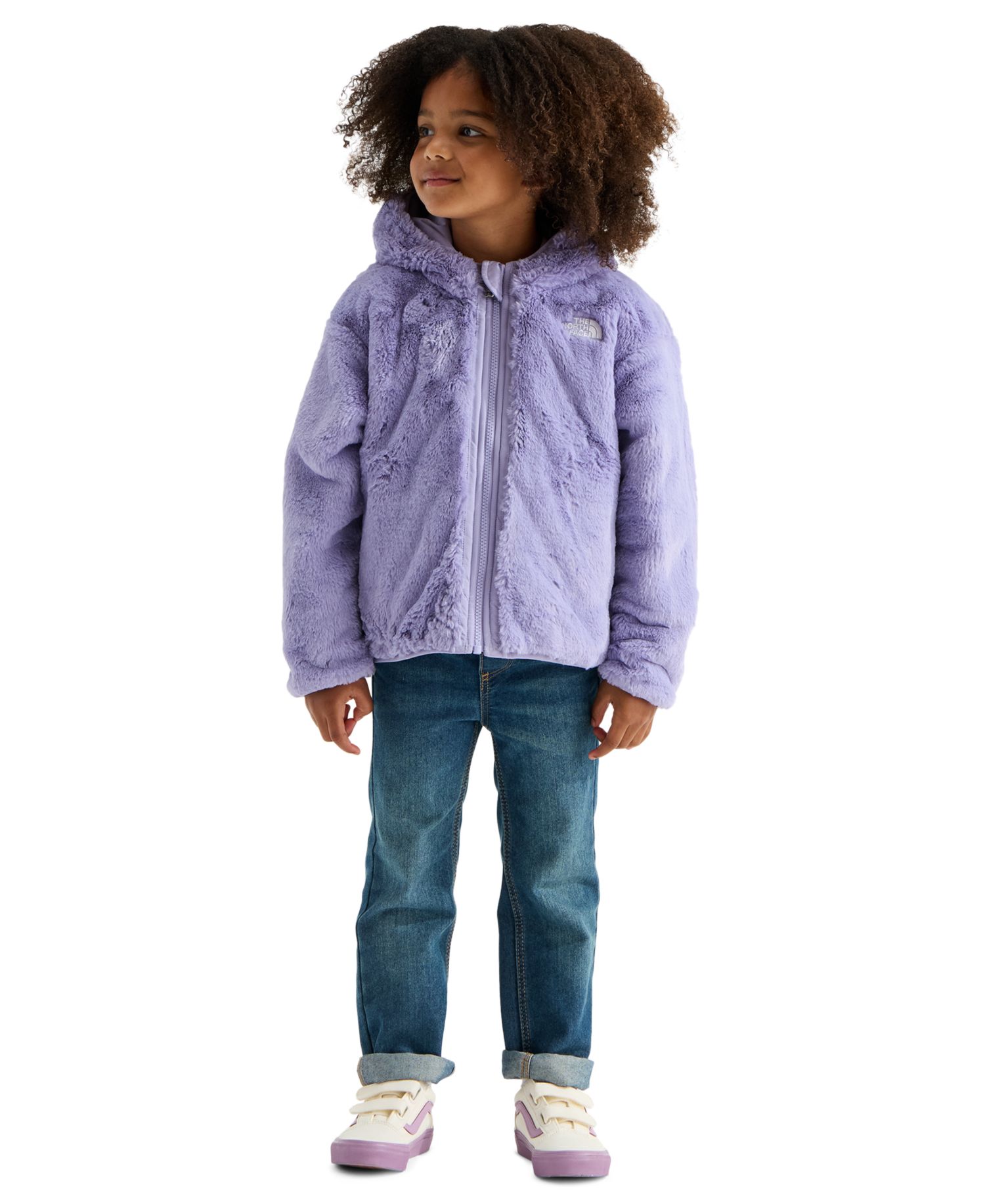 Girls' 2T-7 Reversible Shasta Full-Zip Hooded Jacket