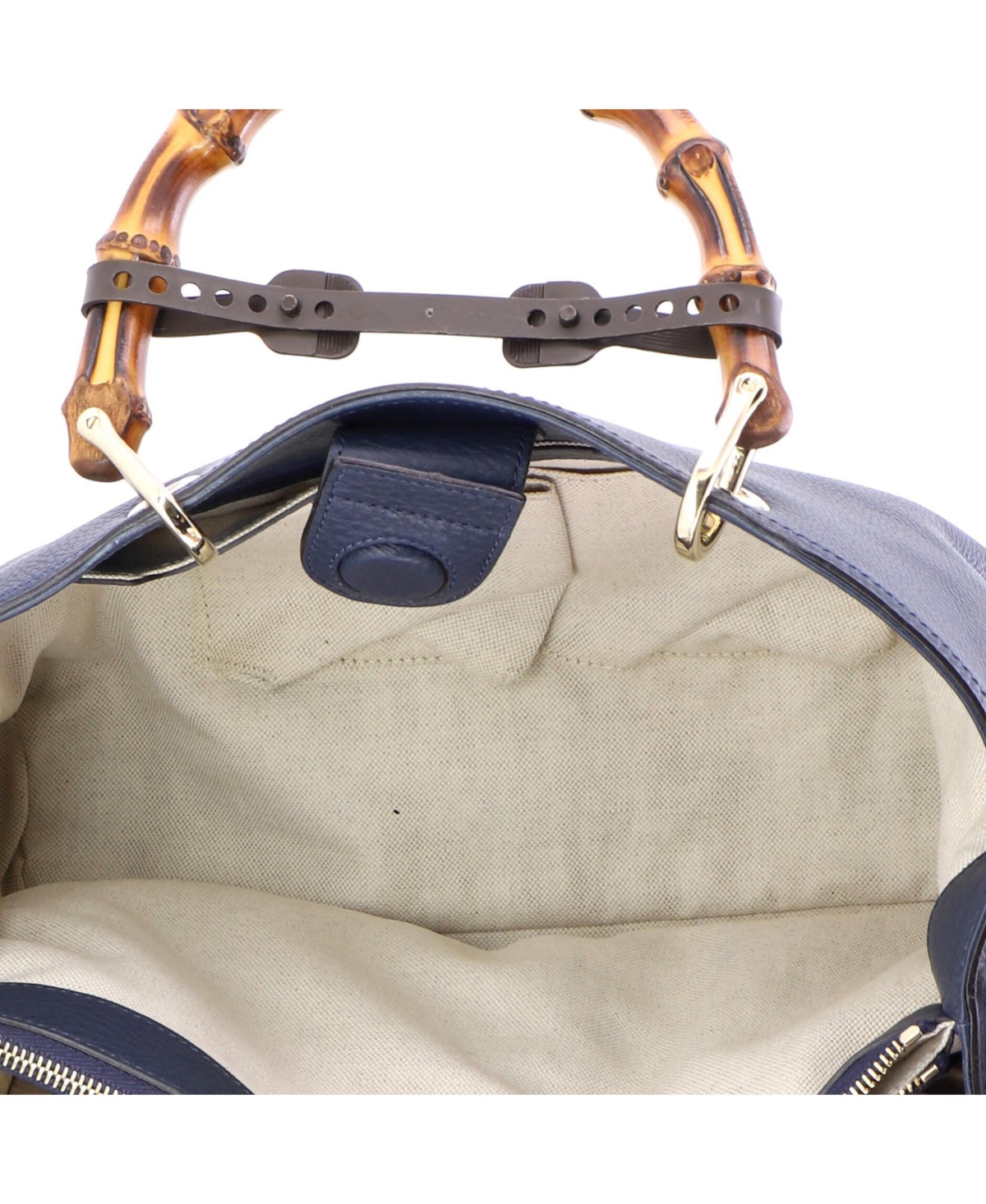 Pre-Owned Gucci Bamboo Shopper Tote Leather