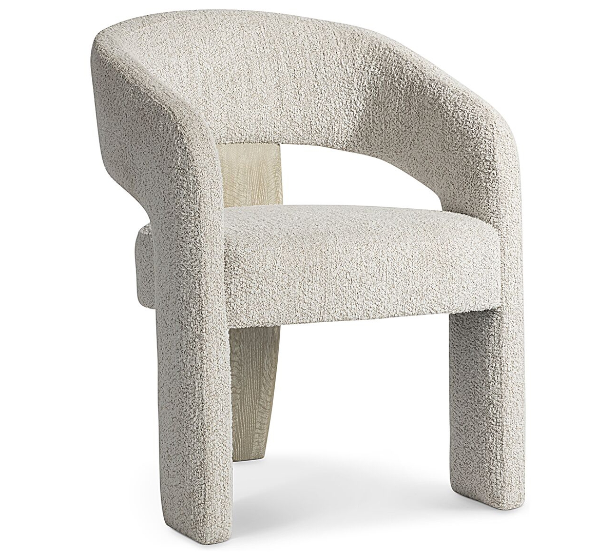 Bernhardt Arcadia 30" Wood Open Back Armchair