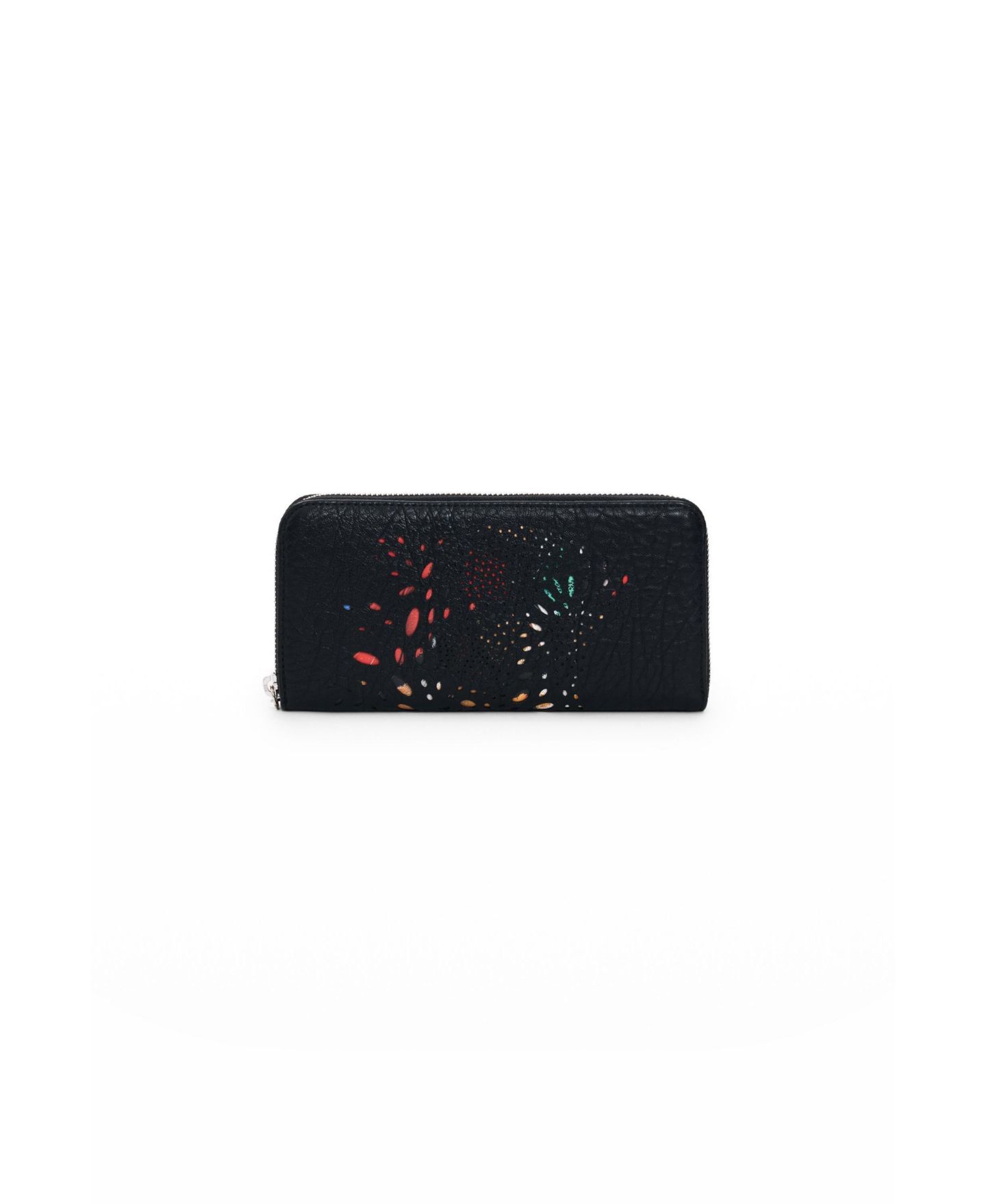 Женский кошелёк Desigual Large perforated wallet, цвет: Чёрный — фото 2