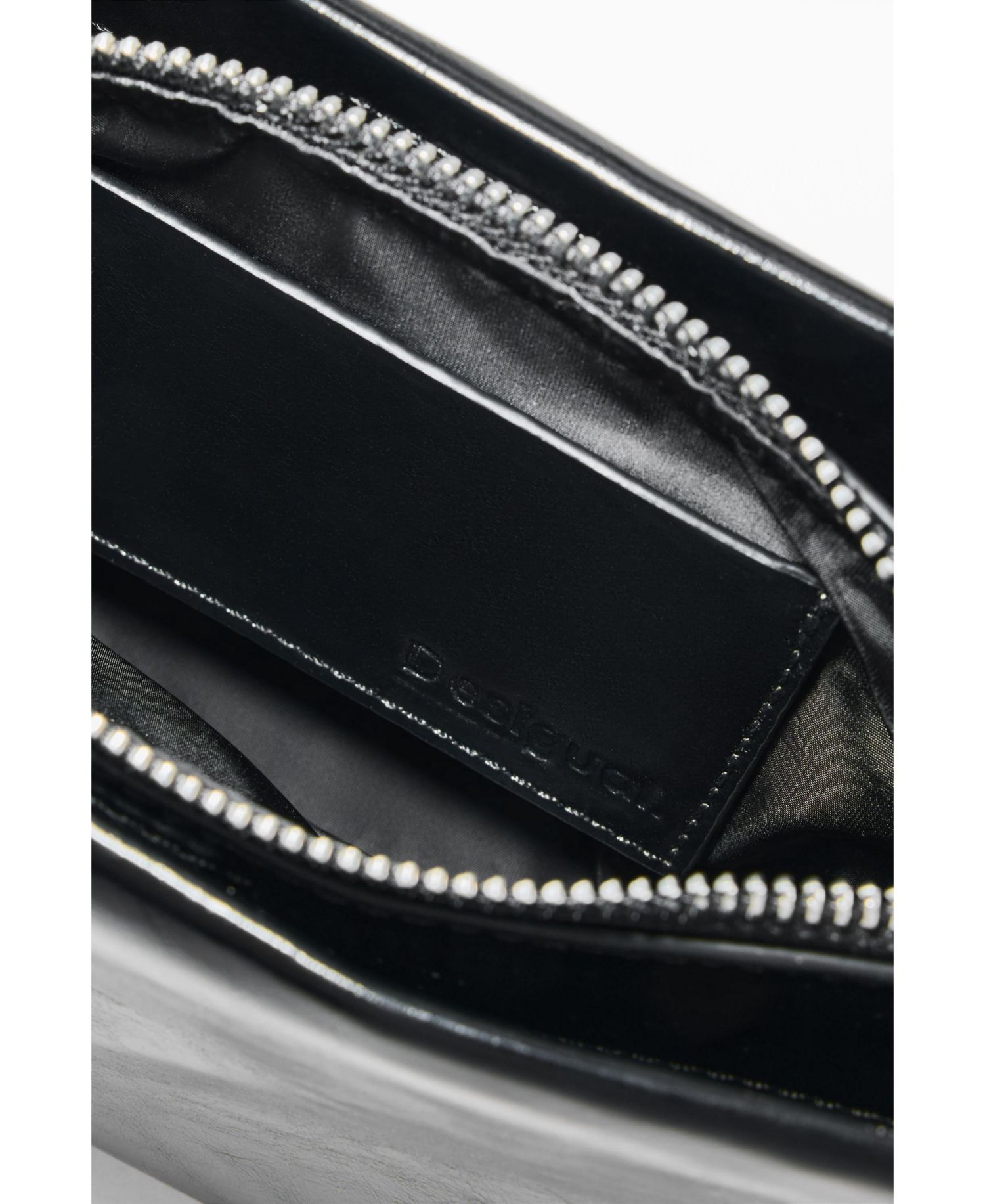 Medium Faux Leather Charm Bag