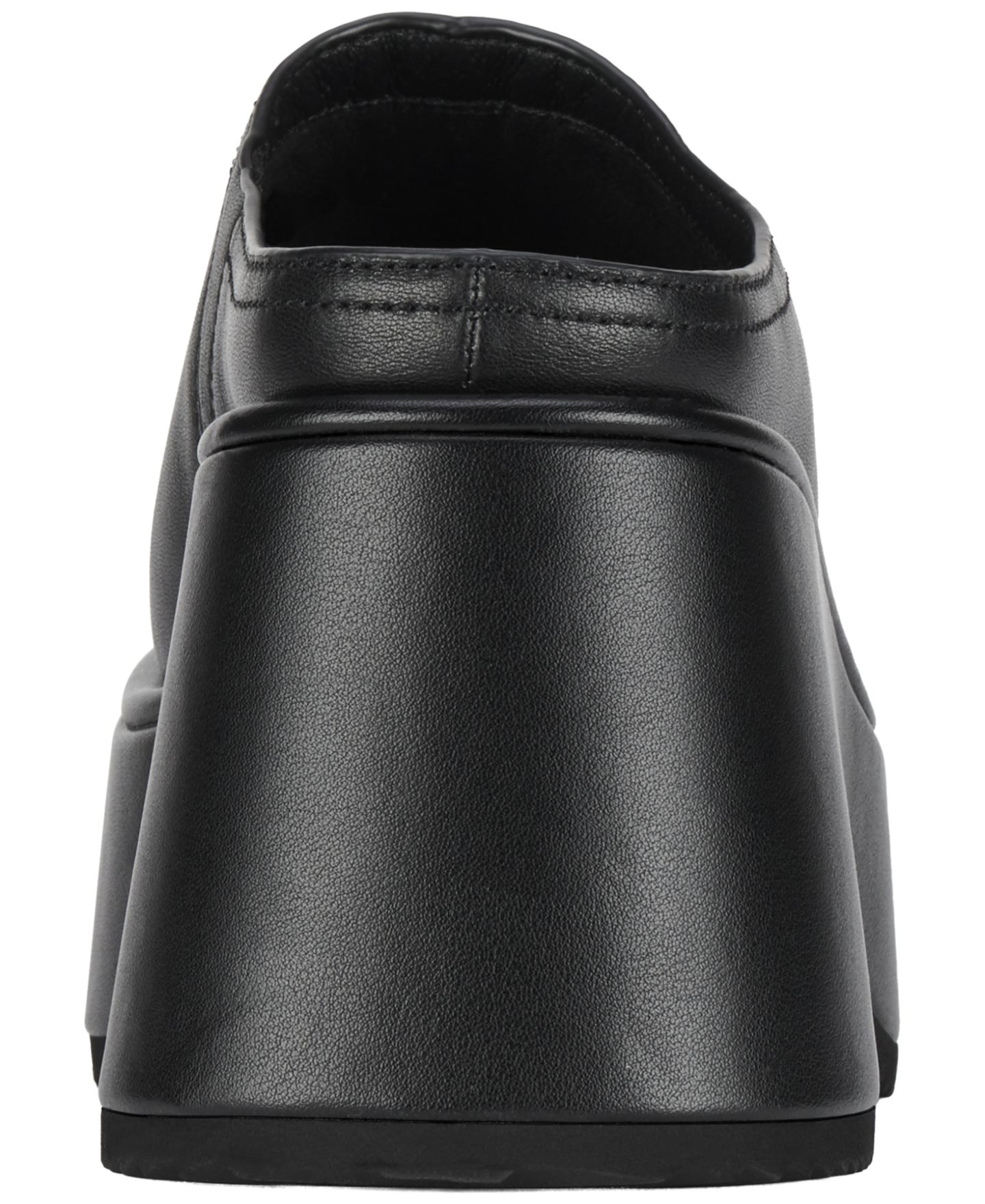 Женские сабо Jeffrey Campbell Waveform Lug-Sole Slip-On Flatform, цвет: Чёрный — фото 3
