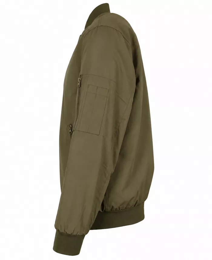 Men's Lightweight Zip-Up Bomber Jacket - thumbnail 5