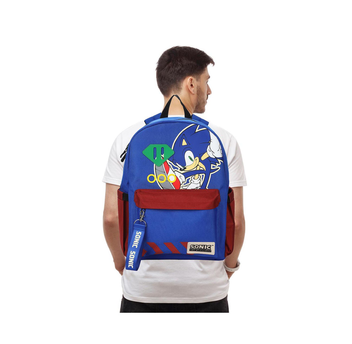 Sonic Character Art 16.5 Inch Adult Backpack
