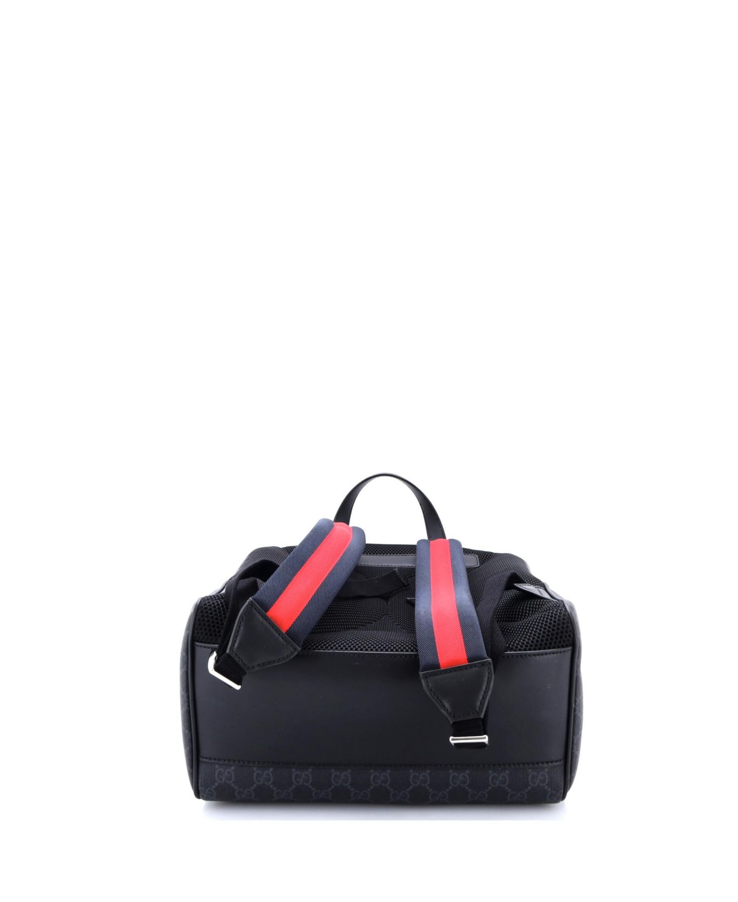 Medium Front Zip Pocket Backpack GG Coated Canvas
