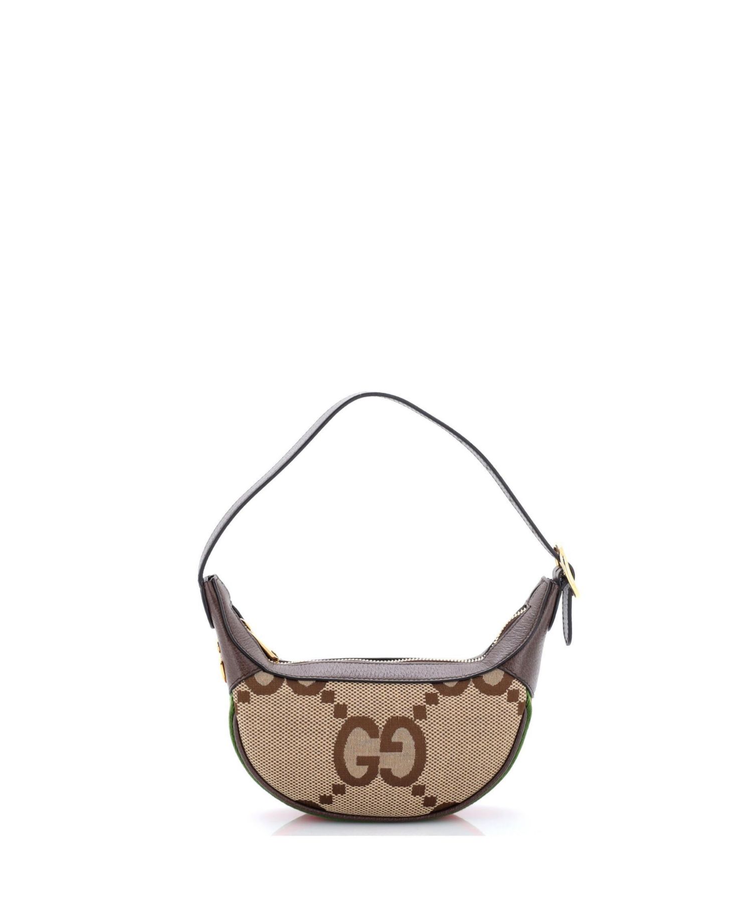 Mini Ophidia Half Moon Bag Jumbo GG Canvas