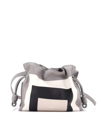 Medium x Albers Flamenco Knot Clutch Leather
