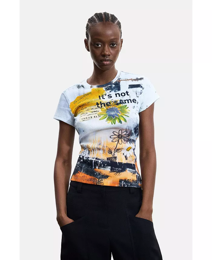 Women's Printed T-shirt 100% cotton