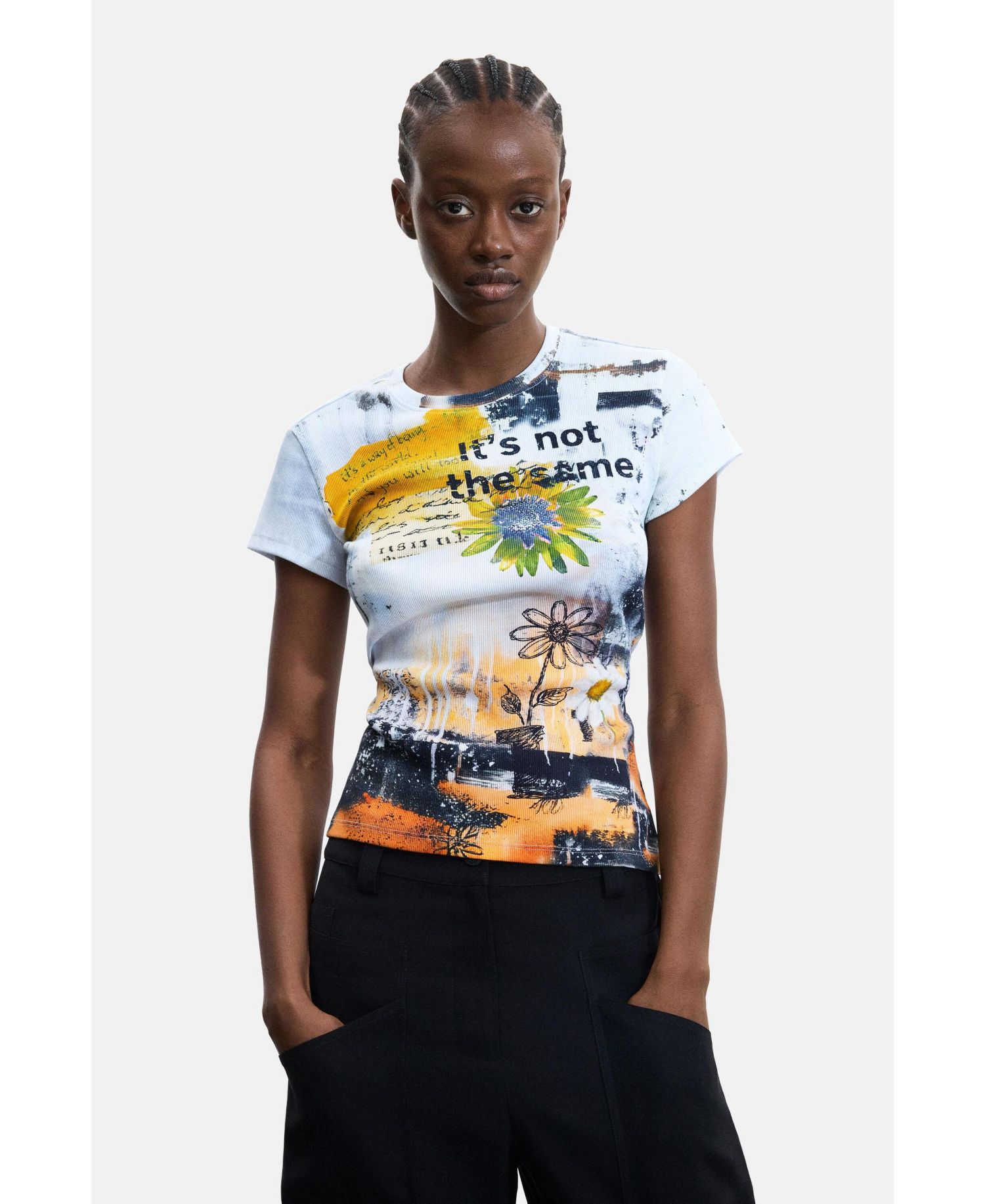 Women's Printed T-shirt 100% cotton