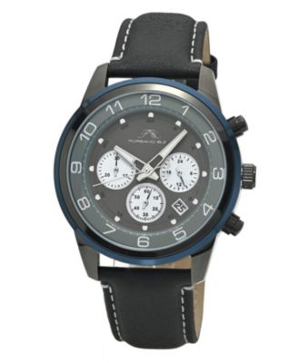 Men's Arthur Genuine Leather Band Watch 1093BARL